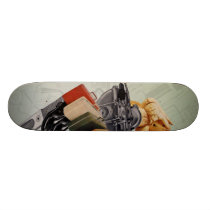 Untitled #6 collage skate deck skateboards