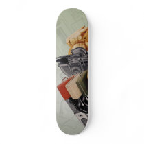 Untitled #6 collage skate deck skateboards by mightyjoecastro Untitled #6 collage skate deck skateboards