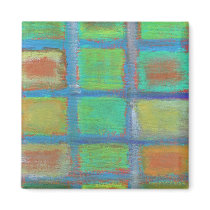 Untitled Abstract Art Magnet magnets