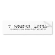 Untitled Bumper Sticker bumper stickers by 7montslater Untitled Bumper Sticker bumper stickers