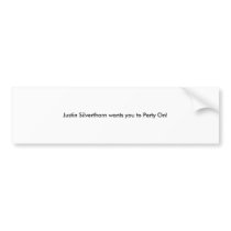Untitled Bumper Sticker bumper stickers