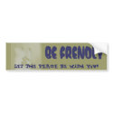 Untitled Bumper Sticker bumper stickers