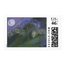 Untitled Moon Trees Stamps