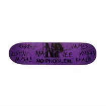 Untitled, NP, NO PROBLEM, JAMES, KHALID, JORDAN... skateboards