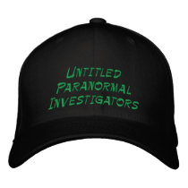 Untitled Paranormal Investigators Embroidered Baseball Caps