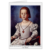 Untitled Portrait Of Bia Greeting Card