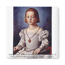 Untitled Portrait Of Bia Magnets