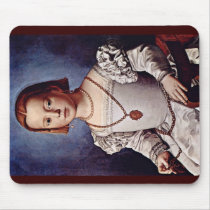 Untitled Portrait Of Bia Mousepads