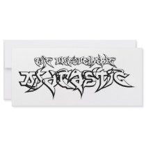 Untouchable DJ Drastic Logo [Rack Card(s) 25-PK]
