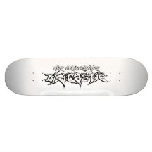 Untouchable DJ Drastic Logo [Skateboard]