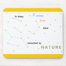 Untouched by NATURE Mousepad mousepads