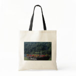 Unused boat used as flower bed, Mannheim, Germany Canvas Bags