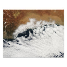 Unusual cloud formations photo art