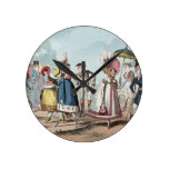 "Unusual Fashion" clock