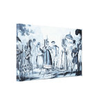"Unusual Fashions" (selenium tone) canvas print