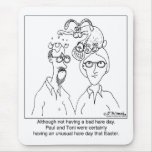 Unusual Hare Day mousepads