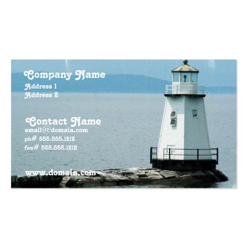 Unusual Lighthouse Busness Card Business Cards