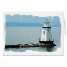 Unusual Lighthouse Greeting Card