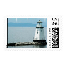 Unusual Lighthouse Postage Stamp