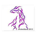 Unusual Ribbon Dragon - CricketDiane 2012 Poster posters