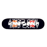 Unusual Skateboard Deck 11 Mad Crazy Design