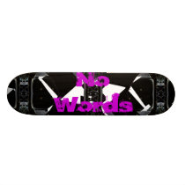 Unusual Skateboard No Words 4 CricketDiane