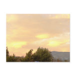 Unusual Sunset Postcard