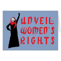 Unveil Muslim Women's Rights cards