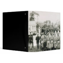 Unveiling of War Memorial Vinyl Binder