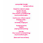 UNWANTED THINGS                                ... t-shirts