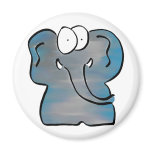Unwoolly Mammoth Magnet