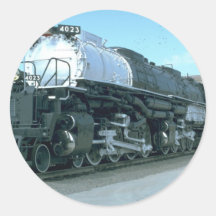 UP 4-8-8-4 "Big Boy" Round Sticker