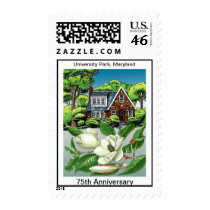 UP 75th Anniversary Magnolia House Stamp