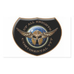 Up All Knights Crest Sticker