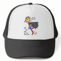 Up and Away Girl Hero Mesh Hats