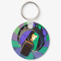 Up and Away! Keychain by nedell Up and Away! Keychain