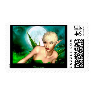 up and away postage stamp by loveit2