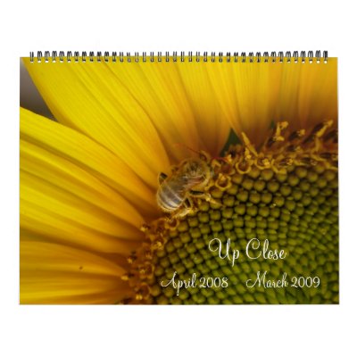 Up Close Wall Calendar by Roco1975