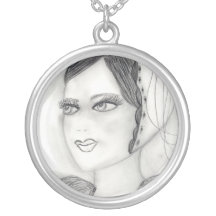 Up Close Flapper Pendant