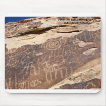 up close with ancient writing mousepads