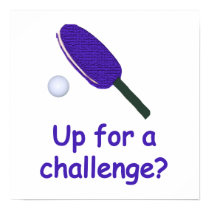 Up For Challenge Ping Pong