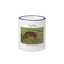 Up For Morning Track Coffee Mugs
