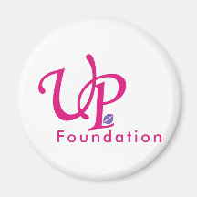 Up foundation fridge magnets