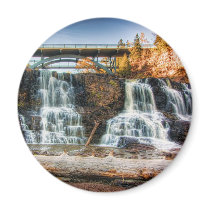 Up Gooseberry Falls Refrigerator Magnet