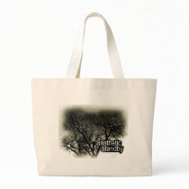 up in the trees tote bag