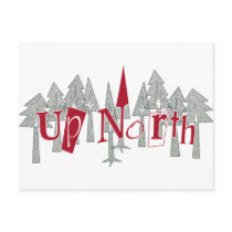 Up North and Trees postcards