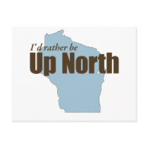 Up North - Wisconsin Postcard
