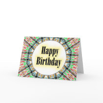 Up Stream Happy Birthday cards by dndartstudio Up Stream Happy Birthday cards