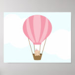 Up, Up and Away! Children's Wall Art Poster