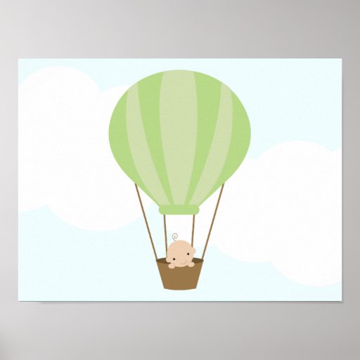 Up, Up and Away! Children's Wall Art Posters